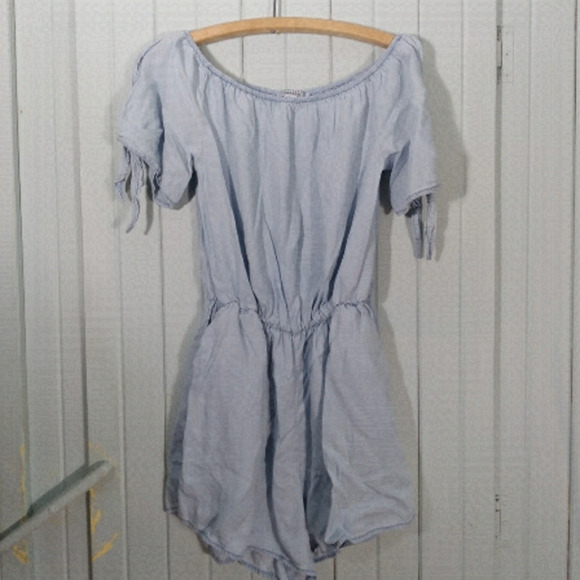 Streetwear Society Pants - Streetwear Society  chambray romper with a free add on